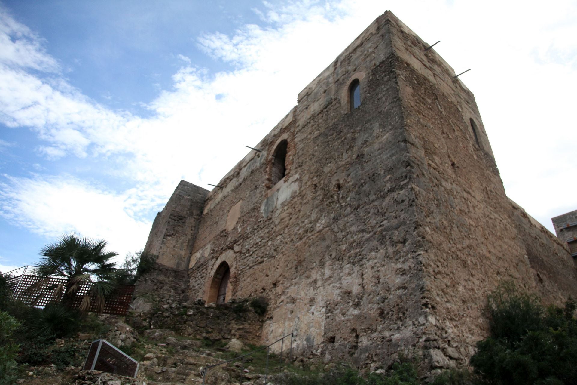 El Castillo de Forna antes del comienzo de los trabajos de restauración.