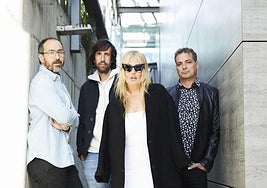 La Oreja de Van Gogh en la imagen promocional de su regreso a los escenarios.