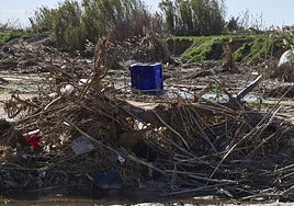 Vertidos de la dana en Albufera.