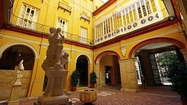El patio interior del Museo de la Ciudad.