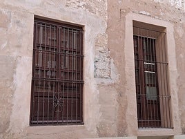 Lugar donde se encontraba el panel cerámico donde se volverá a colocar una réplica.