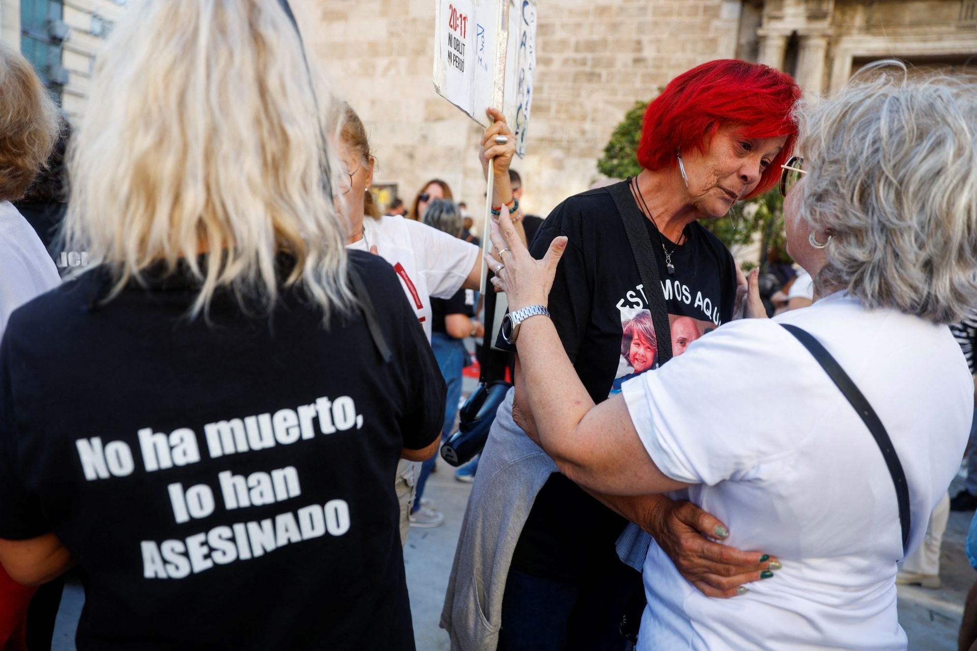 Fotos de la manifestación en recuerdo de las víctimas de la dana en el primer aniversario