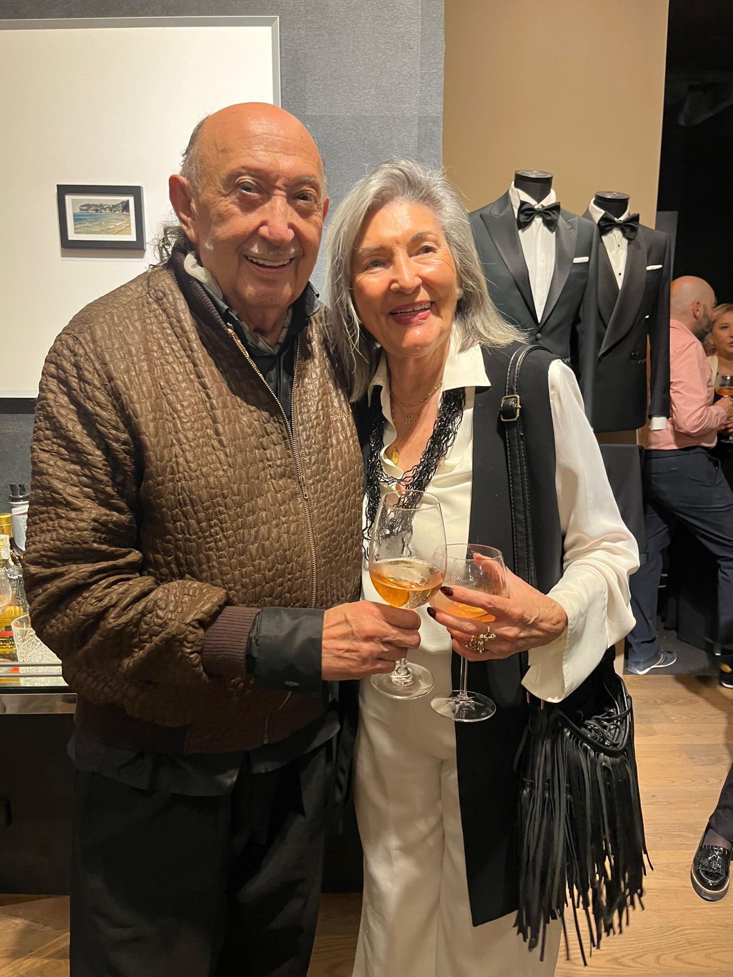 Francis Montesinos y Presen Rodríguez.