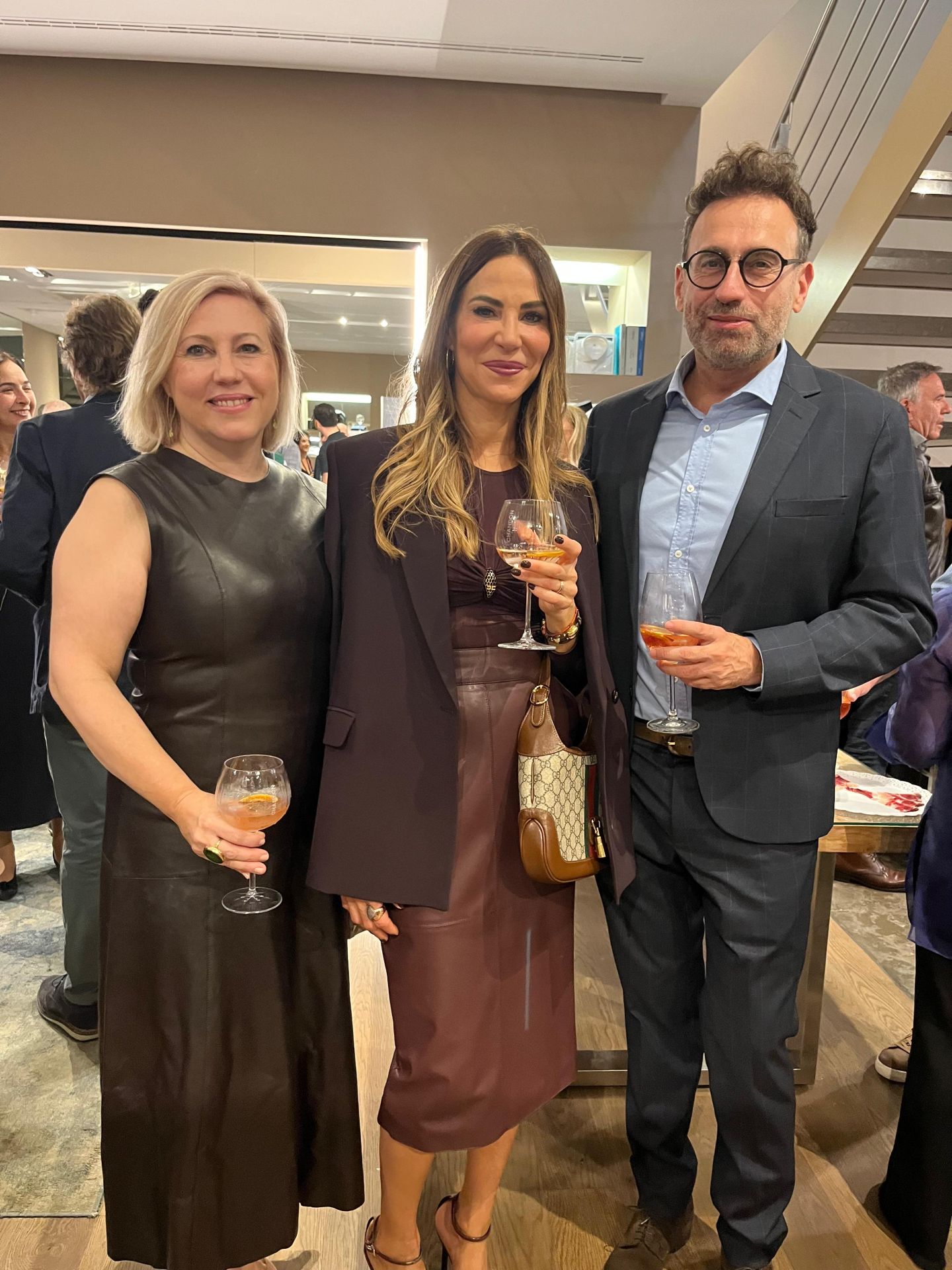 La fiscal Geles Martínez, Rosa Sanchís y el abogado Jesús Javaloy.