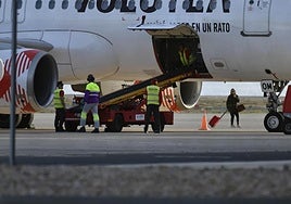 Un avión de Volotea, en una imagen de archivo.