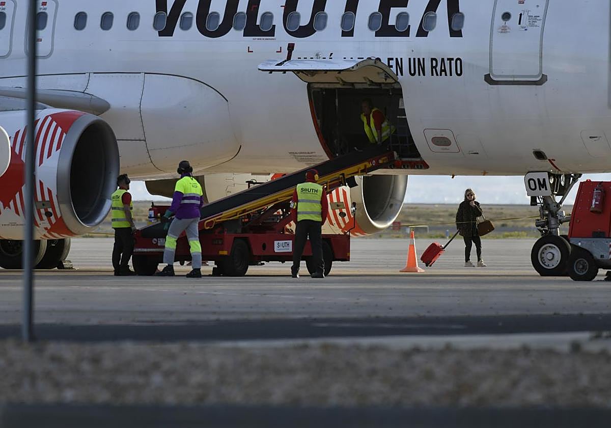 Un avión de Volotea, en una imagen de archivo.