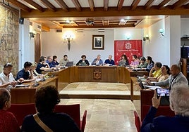 Pleno extraordinario del mes de octubre.