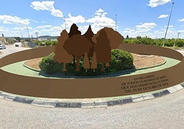 Monumento de homenaje a las víctimas en Torrent.