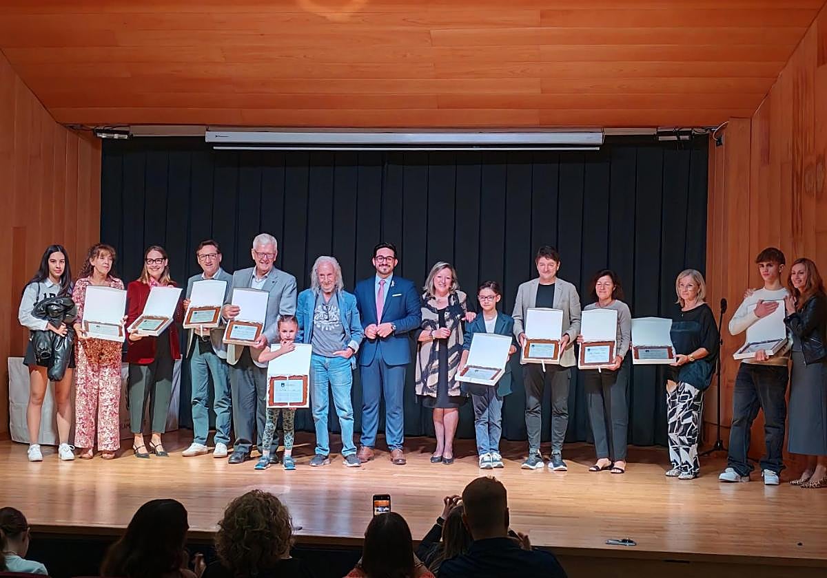 Premiados en la gala del pasado día 19.