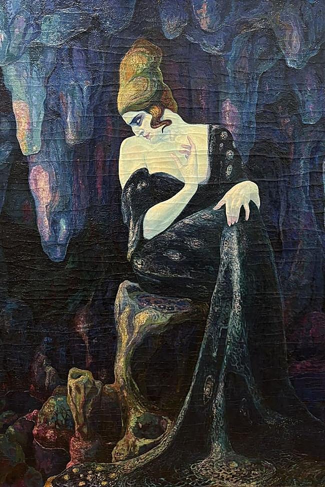 'Mujer de la cueva', de Gutiérrez Solana.