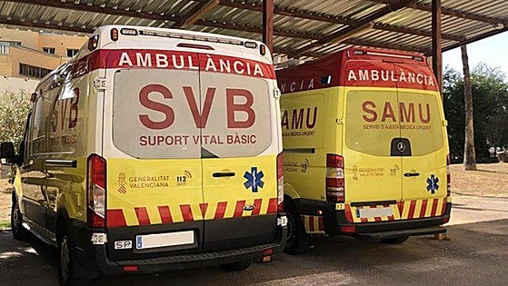 Un hombre de 80 años resulta herido tras caer desde cinco metros por un terraplén en Crevillent