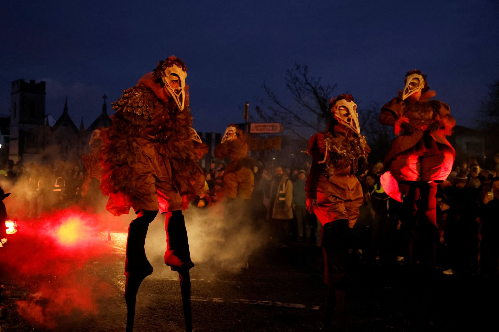 FOTOS | Así es el desfile más terrorífico de Halloween en Irlanda