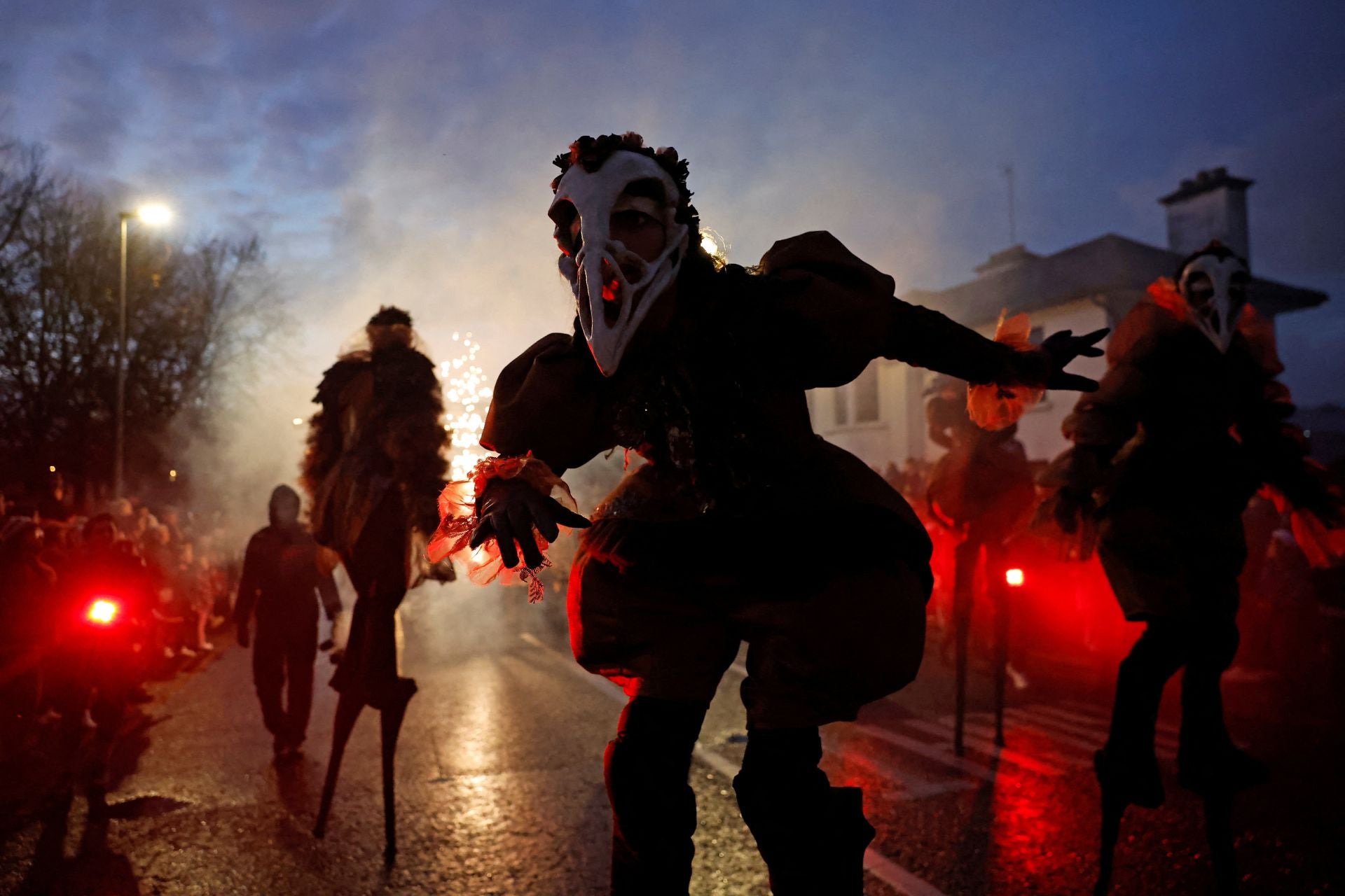 FOTOS | Así es el desfile más terrorífico de Halloween en Irlanda