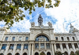 Fachada del Ayuntamiento de Valencia.