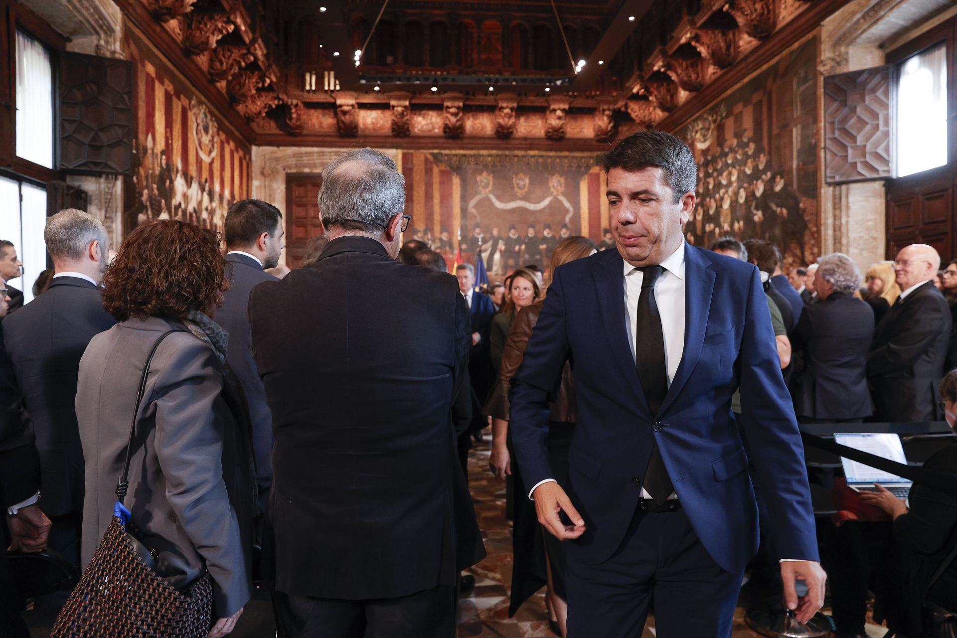 FOTOS | Intervención de Mazón en el primer aniversario de la dana