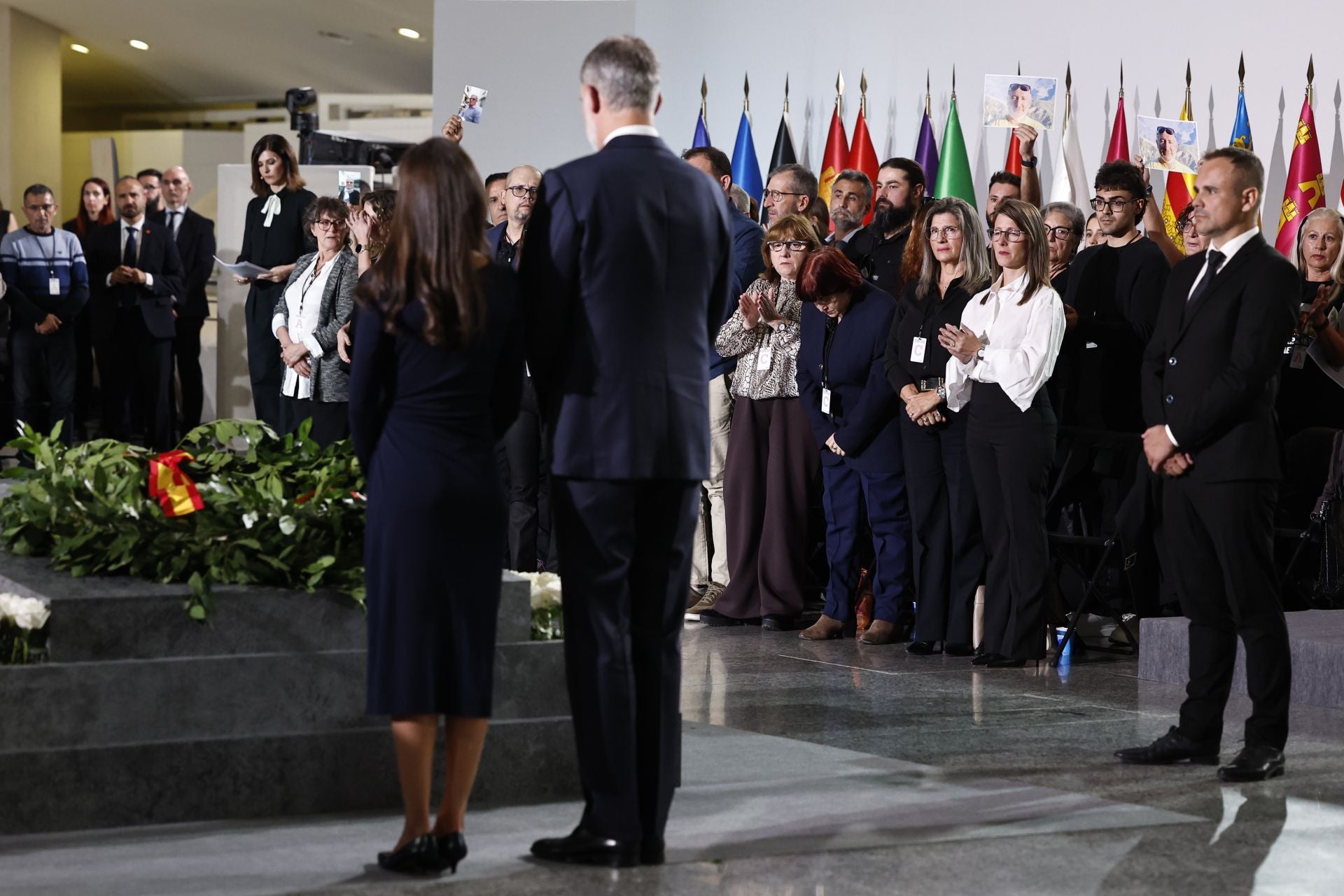 FOTOS | Los Reyes acuden al funeral de Estado por las víctimas de la dana