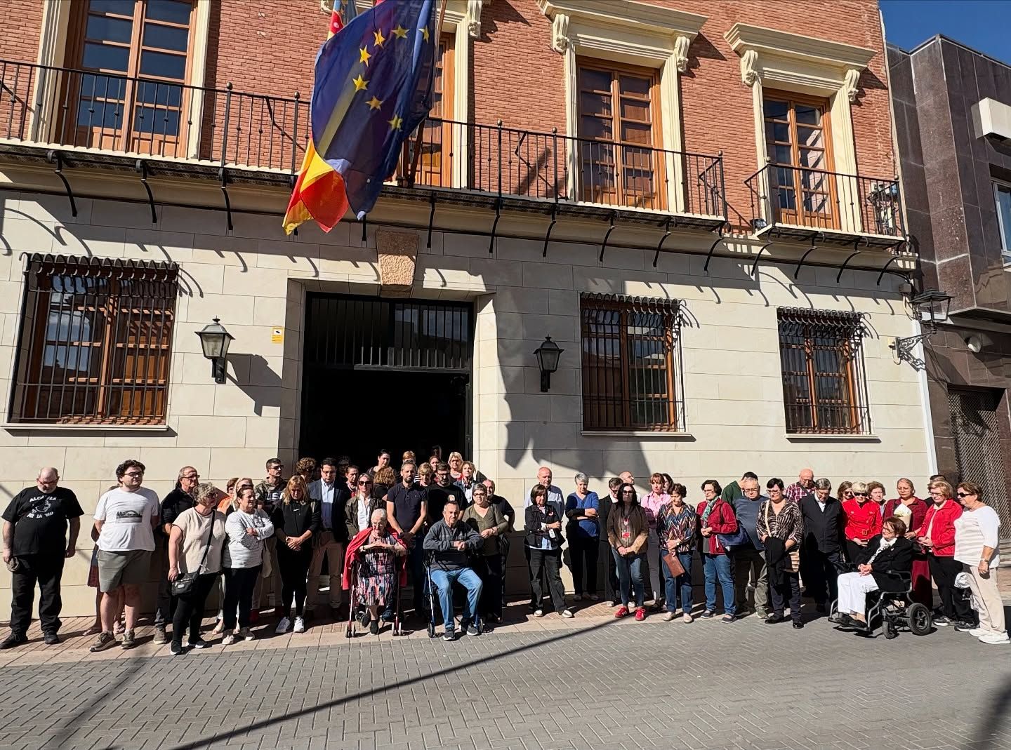 Minuto de silencio en Alcàsser.