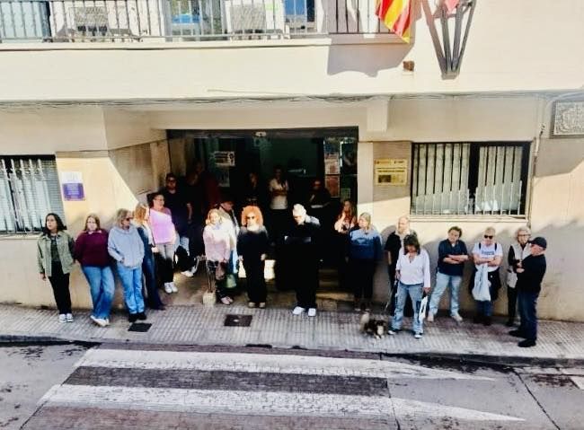 Minuto de silencio en Alborache.