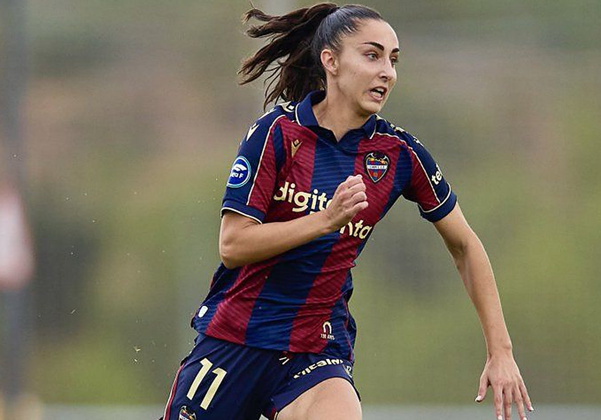 Ana Franco, jugadora del Levante UD femenino.