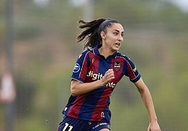 Ana Franco, jugadora del Levante UD femenino.