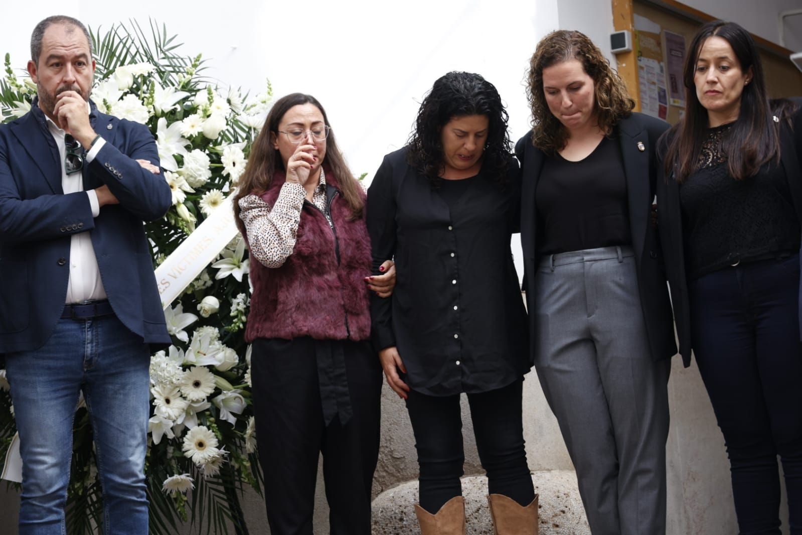 Minuto de silencio en Catarroja por las víctimas de la dana.