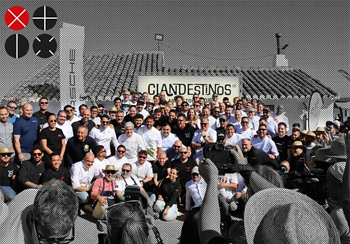 Chefs participantes en la edición de Clandestinos.