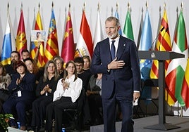 El rey Felipe VI durante su discurso.