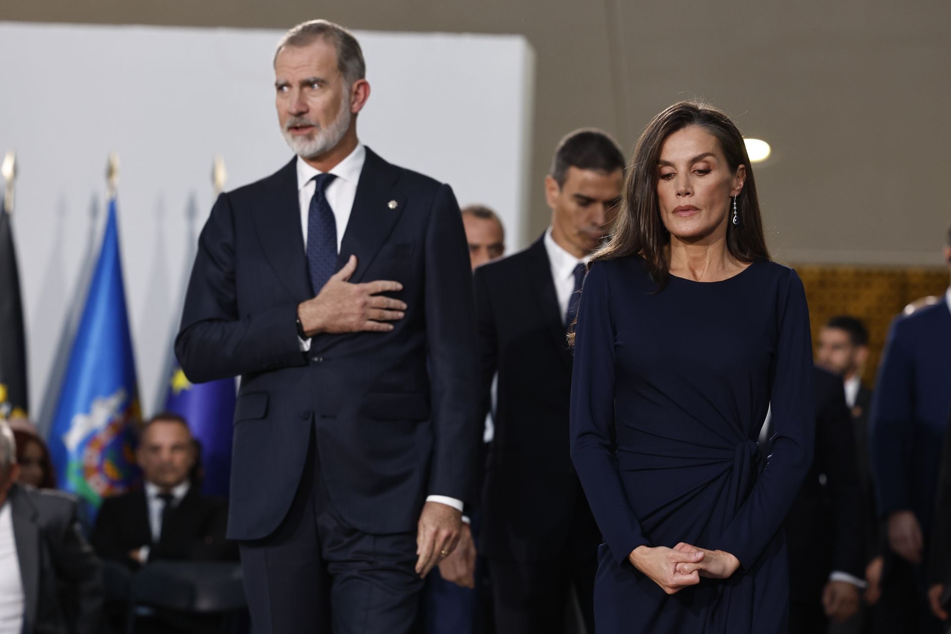FOTOS | Los Reyes acuden al funeral de Estado por las víctimas de la dana