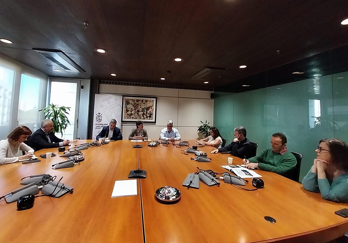 Un instante del acto de este jueves en el ICAV.