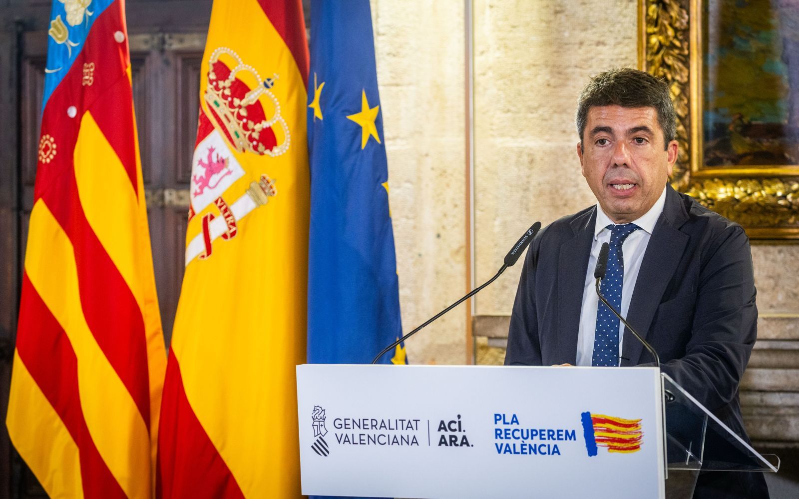 Mazón presenta el Plan de Actuaciones de FGV