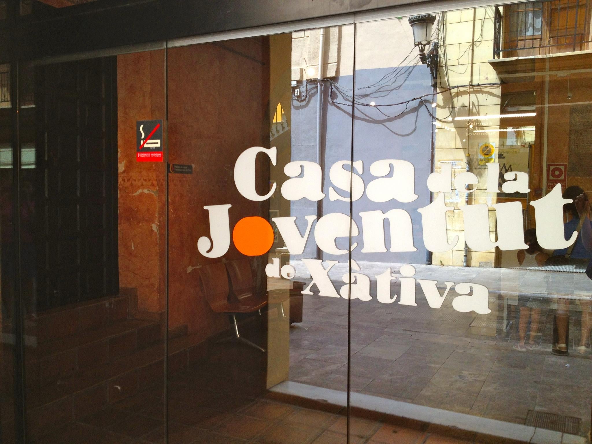 Casa de la Juventud de Xàtiva, donde se ubicará el Aula.