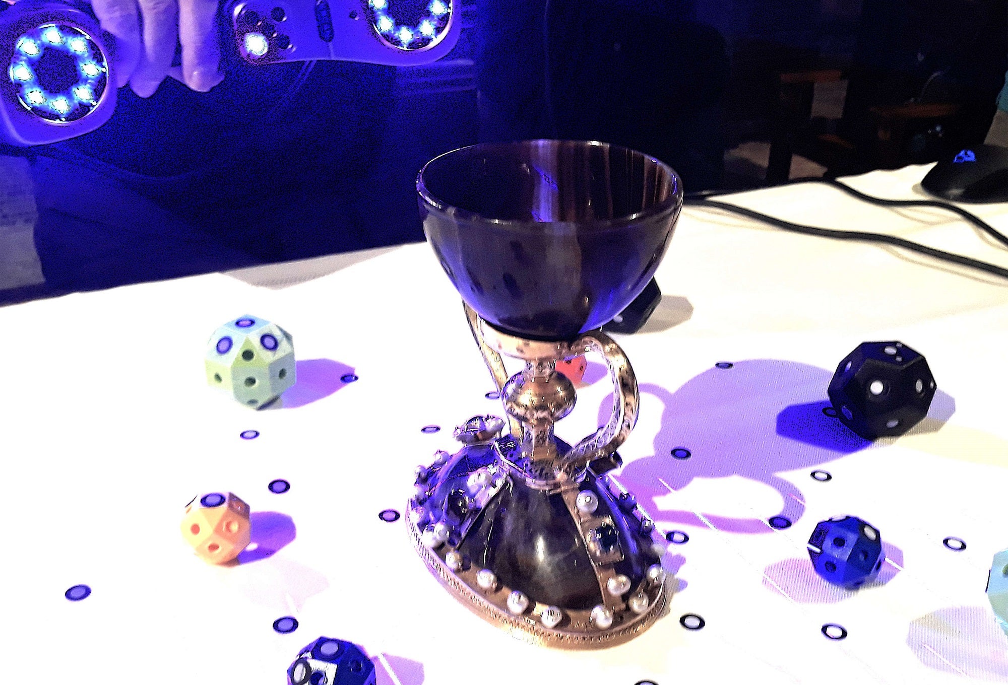 Proceso de digitalización del Santo Cáliz.