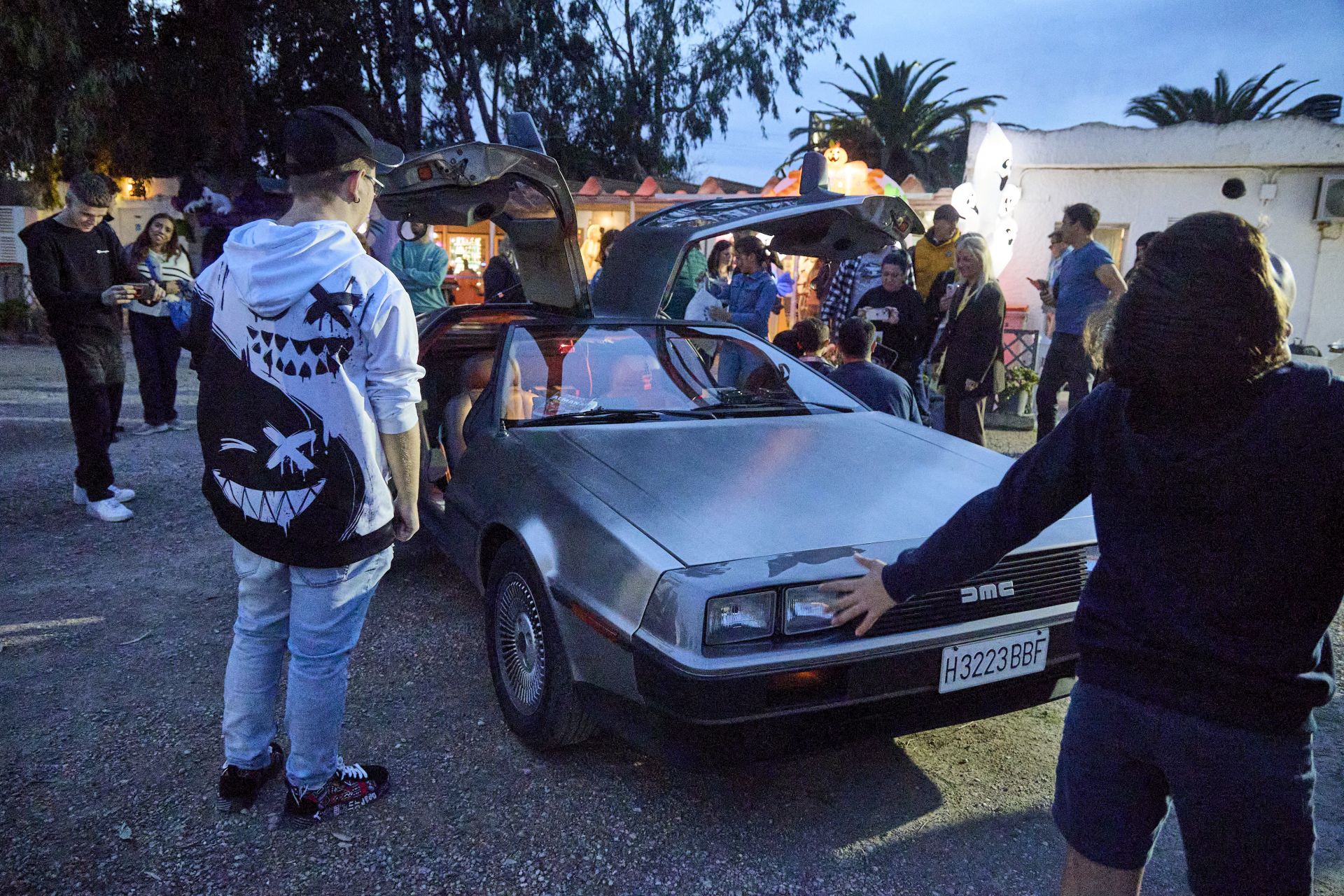 Valencia disfruta del Delorean de la icónica trilogía de &#039;Regreso al futuro&#039;
