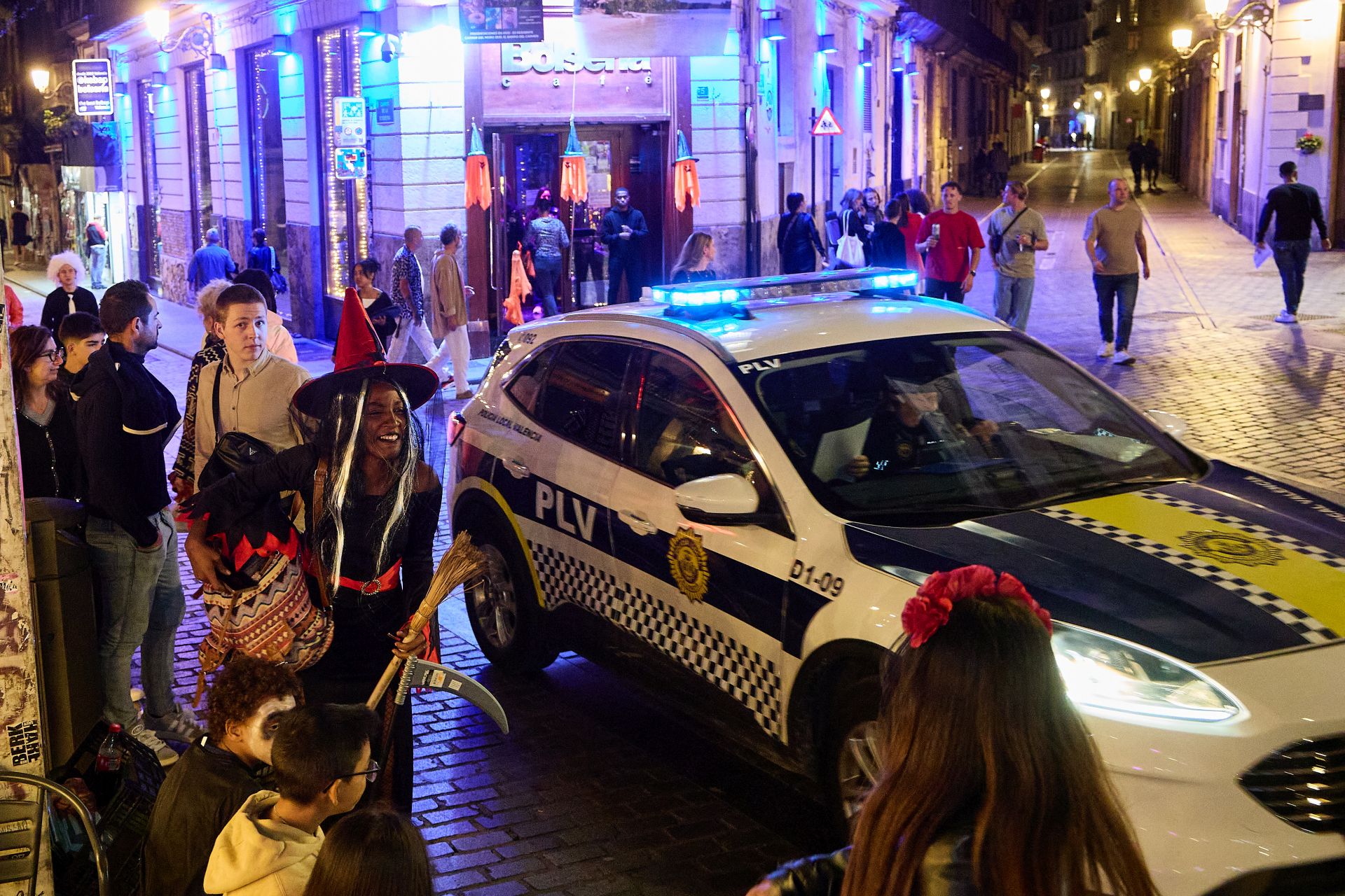 Valencia disfruta de Halloween en la noche más terrorífica del año