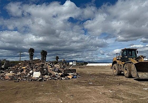 Solar para el acopio de residuos.