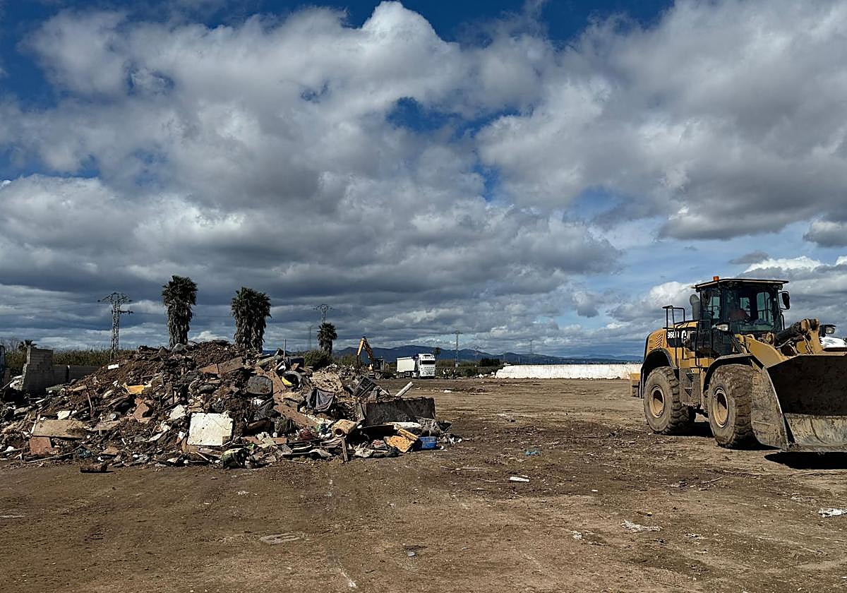 Solar para el acopio de residuos.