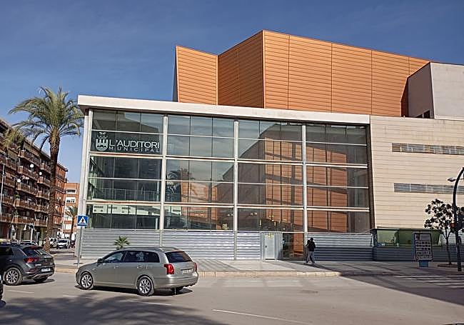 Auditorio de Paiporta, pendiente de reforma.