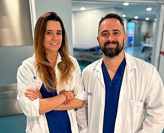 Mar San Segundo y Diego Cebreros