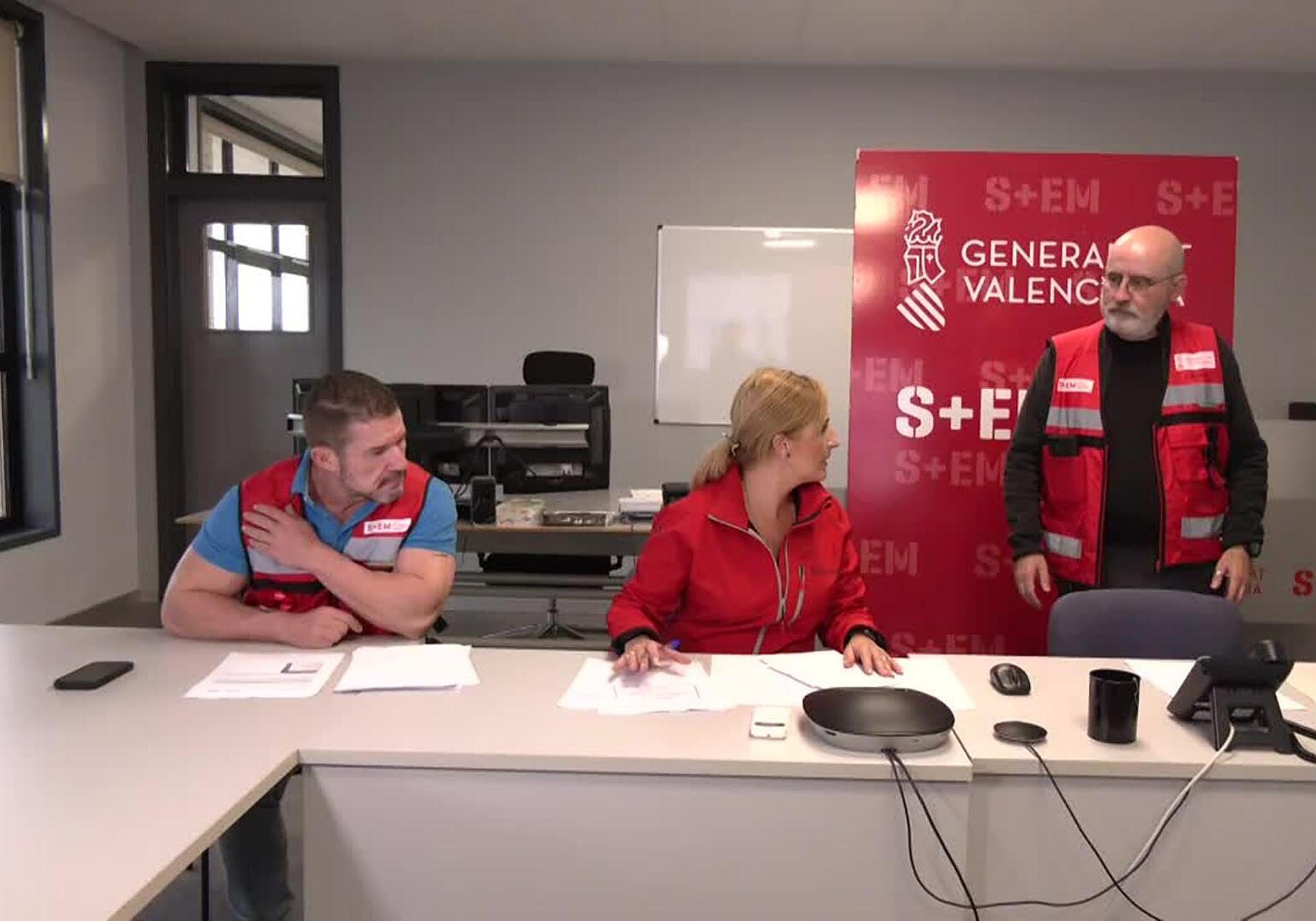 Councillor Pradas, in one of the new Cecopi videos sent to the judge concerning the dana.