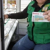 Venta de cupones de la ONCE, en una imagen de archivo.