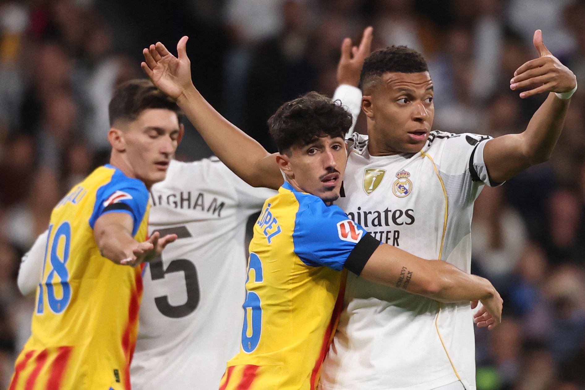 La mejores imágenes del Real Madrid-Valencia CF