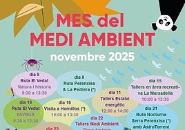 Díptico de las jornadas.