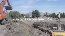 Un año de reconstrucción