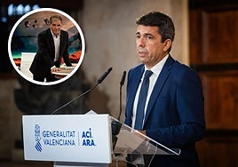 Pedro Ruiz (i) y Carlos Mazón (d).