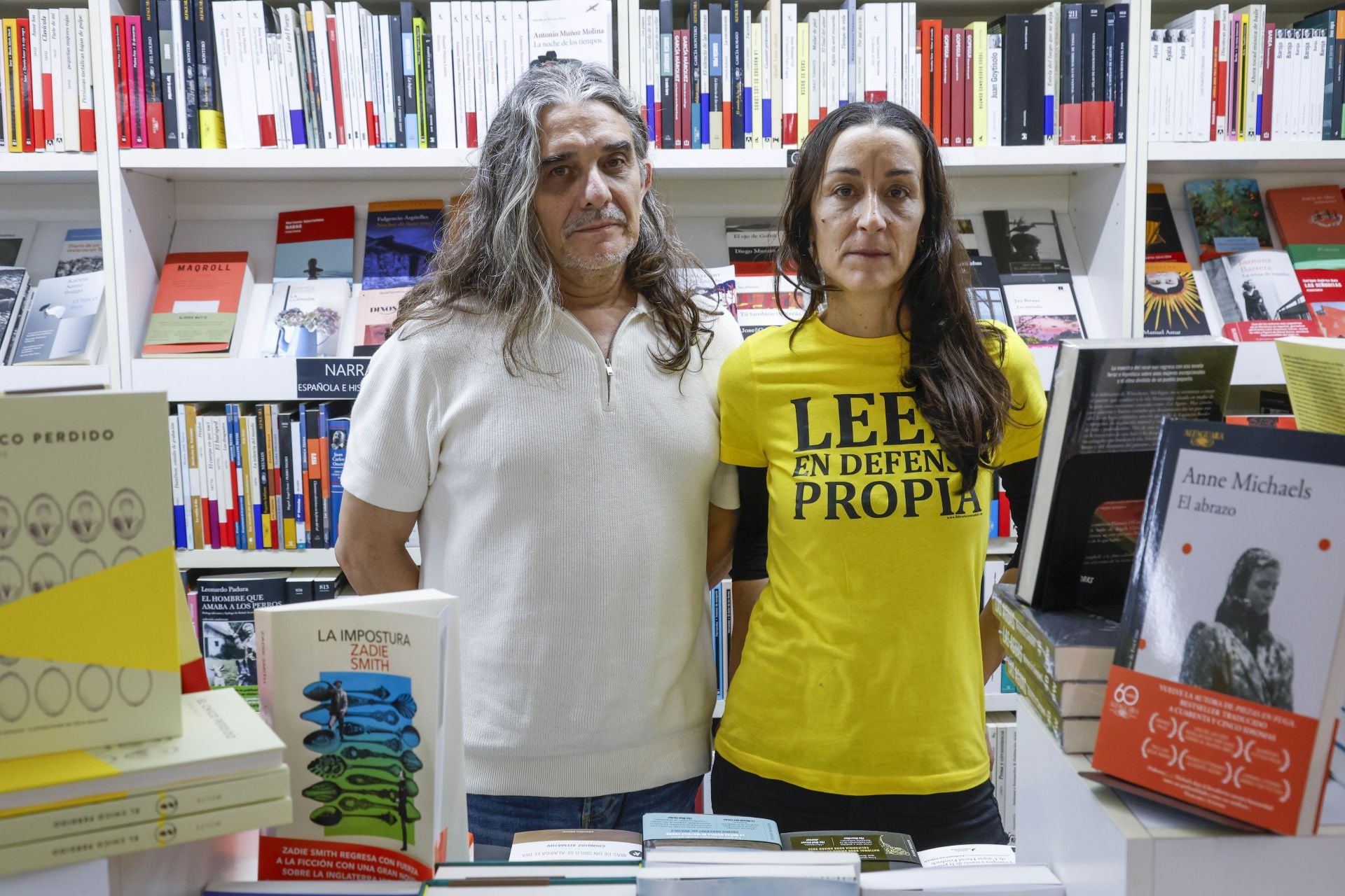 Paco Benedito y Almudena Amador.