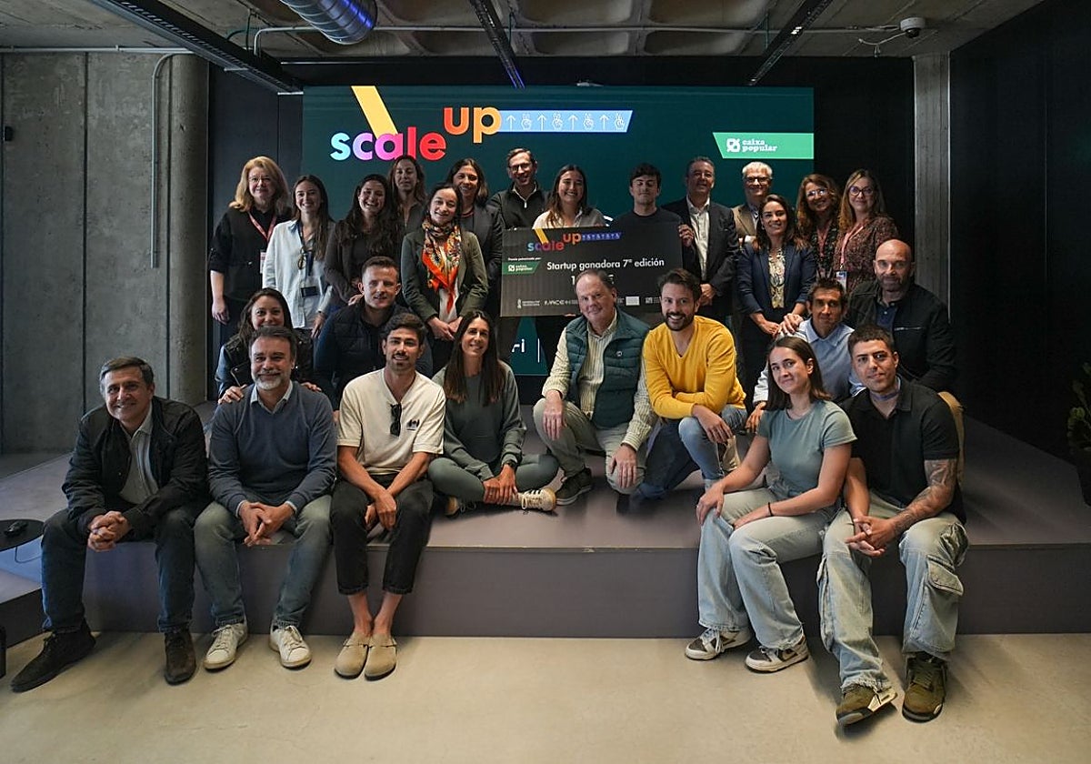 Foto de grupo de los participantes en la última edición de ScaleUp.
