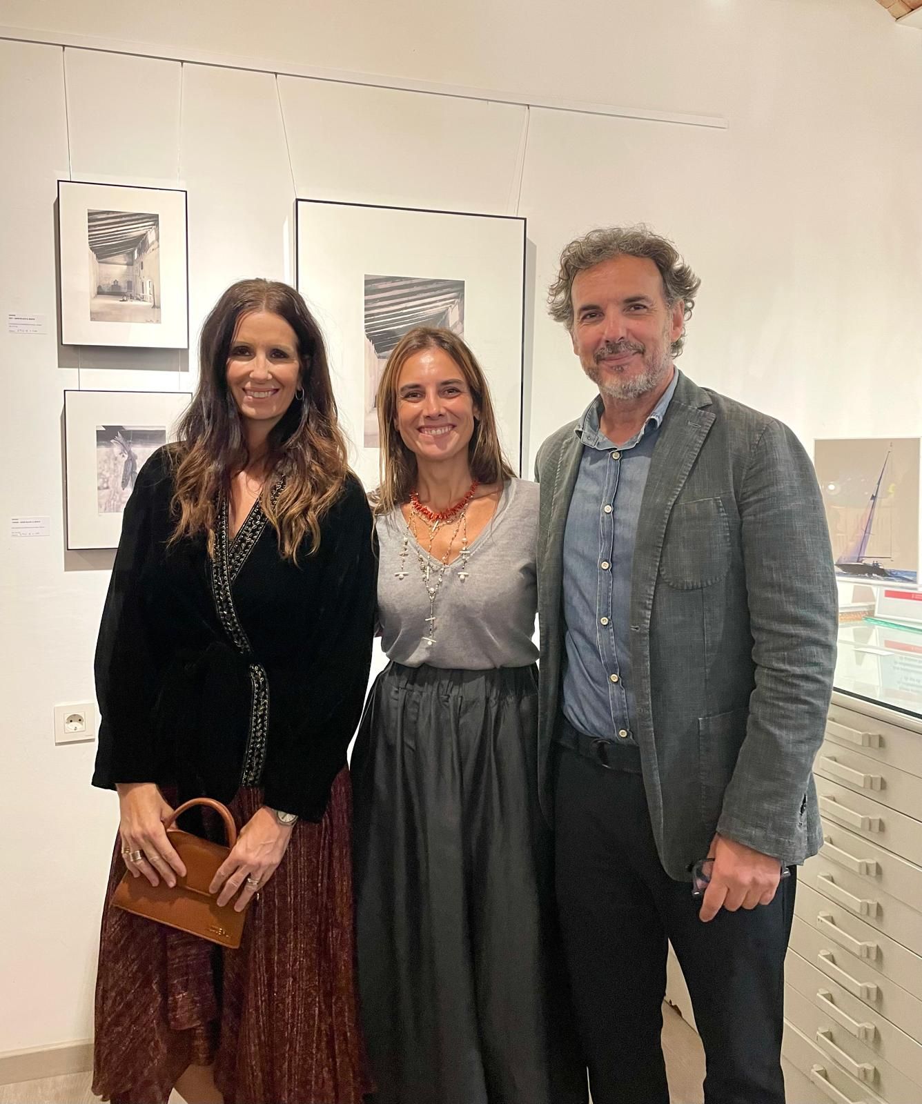 Juana Camps, Victoria Aznar y Javier Edo. 