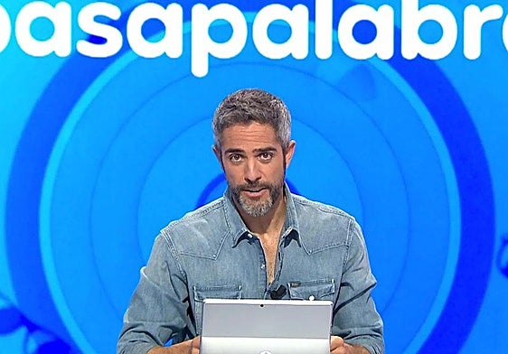 Roberto Leal, en 'Pasapalabra'.