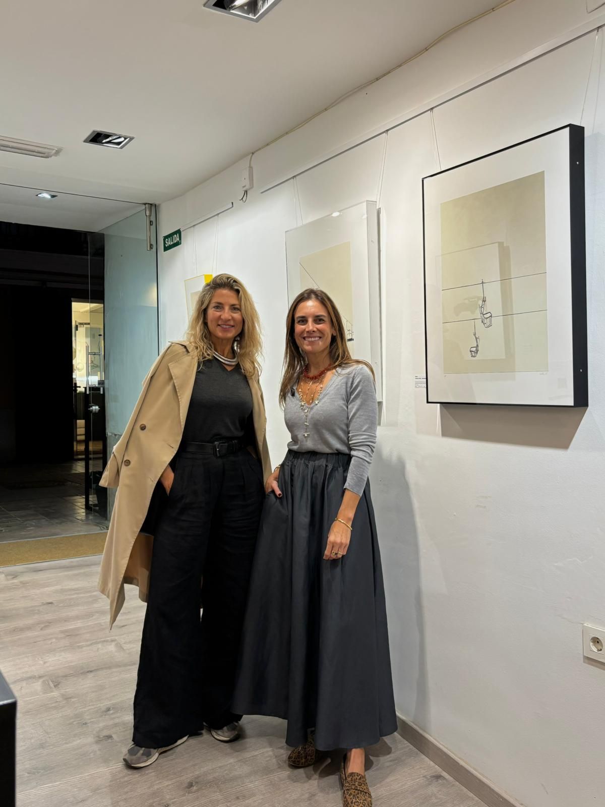 Lorena Oliver y Victoria Aznar.