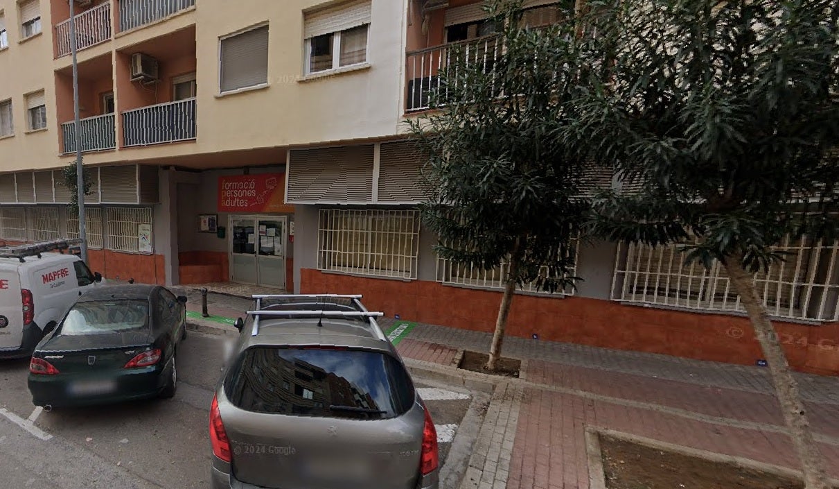 La sede del Centro Público de Formación de Personas Adultas de Déniua.